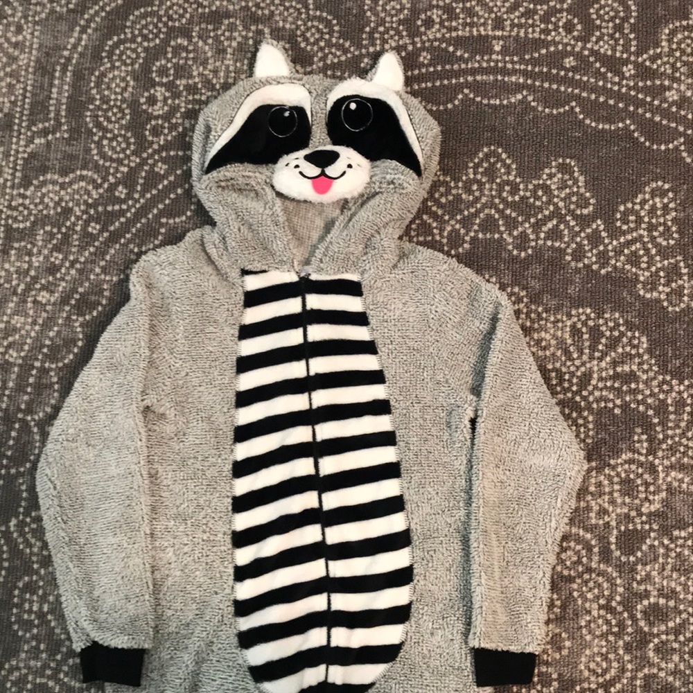 Raccoon onesie